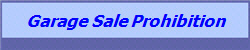 Garage Sale Prohibition